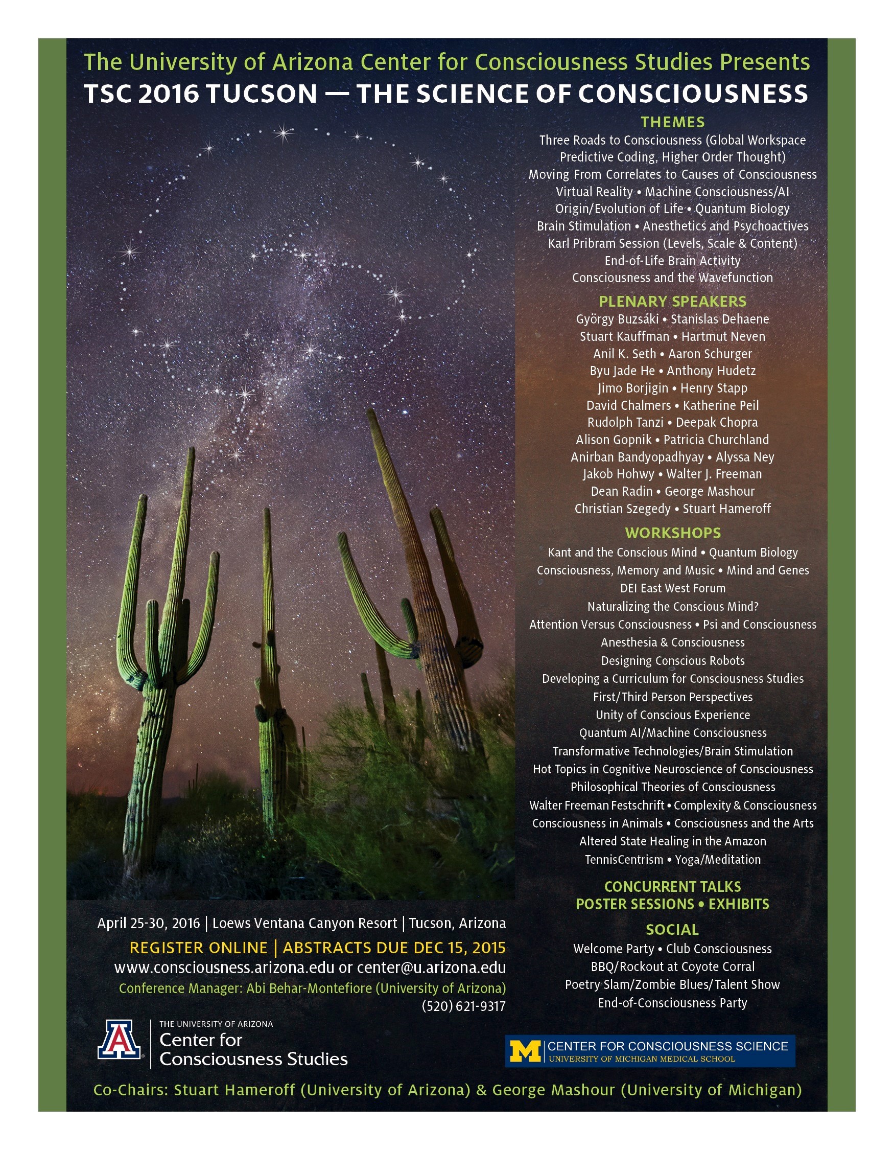 The Science of Consciousness Conference 2016 - Interalia Magazine